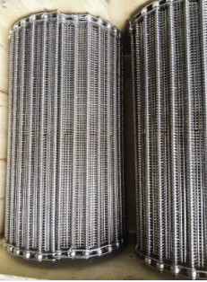 Stainless Spiral Freezer Belt Woven Wire Mesh Panels For Food Conveyor Equipment