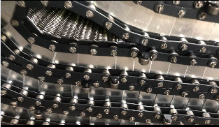High Temperature SS304 Chain Mesh Belt Balanced Weave wire