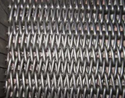 High Temperature SS304 Chain Mesh Belt Balanced Weave wire