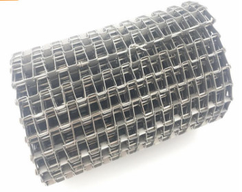 Honeycomb Stainless Steel Conveyor Belt 1x1 Galvanized Wire Mesh