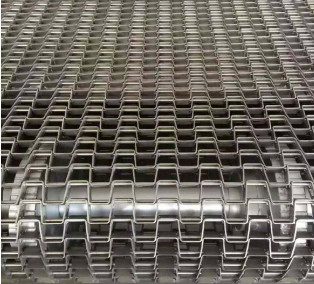 Customized Stainless Steel Conveyor Belt 25mm Wire Mesh