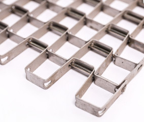 Galvanized Horseshoe Hinged Stainless Steel Conveyor Belt Wire Net
