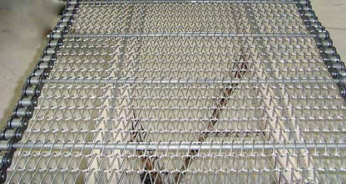 High Temperature 314 310s Stainless Steel Spiral Mesh Conveyor Chain Belt Metal 15