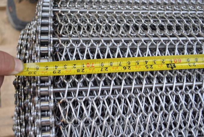 Customized Corrosion Resistance Fruit Chocolate Conveyor Belt Chain Driven 8