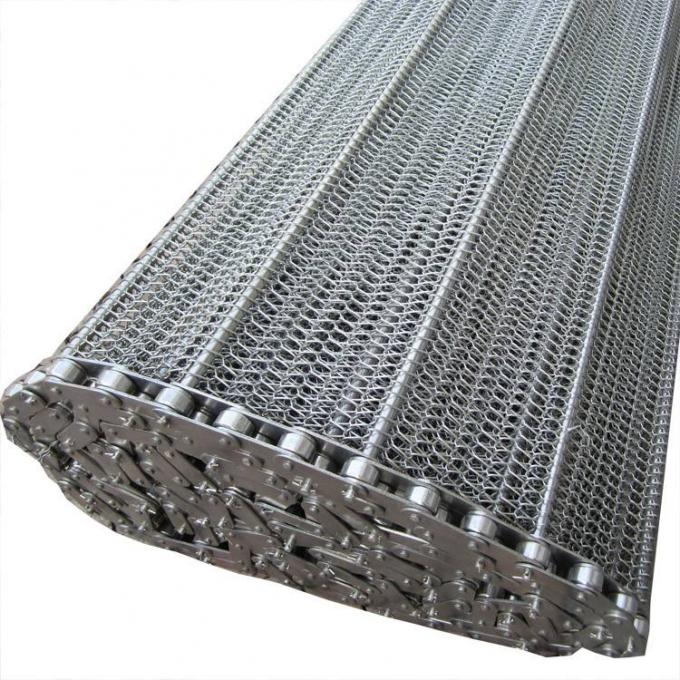 SUS316L Stainless Steel Conveyable Conveyor Belt Fabrication Mesh Wire 8